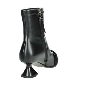Bottines pour femmes Braccialini, talon noir, style mi-mollet L58 - Product Image 3