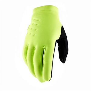 Cycling Racing Gloves Full Finger Lime Green Nylon Breathable Non <b>Slip</b> Outdoor Activities Unisex - Product Image 1