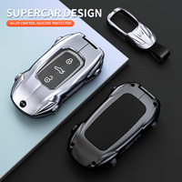 Nouvelle Coque de Clé de Voiture Tendance en Alliage de Zinc pour Geely Boyue Xingyue Borui Emgrand GL GS Binray Binye Haoyue – Protection de Clé à Distance