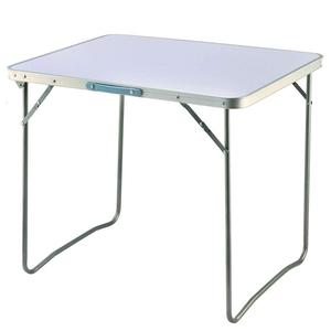 Modern Smart Outdoor <b>Metal</b> Aluminum <b>Folding</b> Dining <b>Table</b> Lightweight Portable BBQ Camp Picnic Park Beach Villa Kitchen Use JD806 - Product Image 1