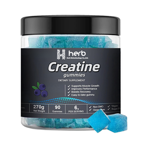 100% natural Adult Private <b>Label</b> Creatine Monohydrate Gummy Candy Muscle Builder for Sports Nutrition with Energy Management - Product Image 1