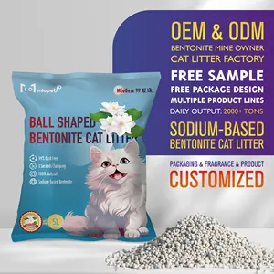 Self-cleaning Premium Bentonite Cat Litter Pet Bulk Cat Litter Wholesale Cat Litter Sand Clumping