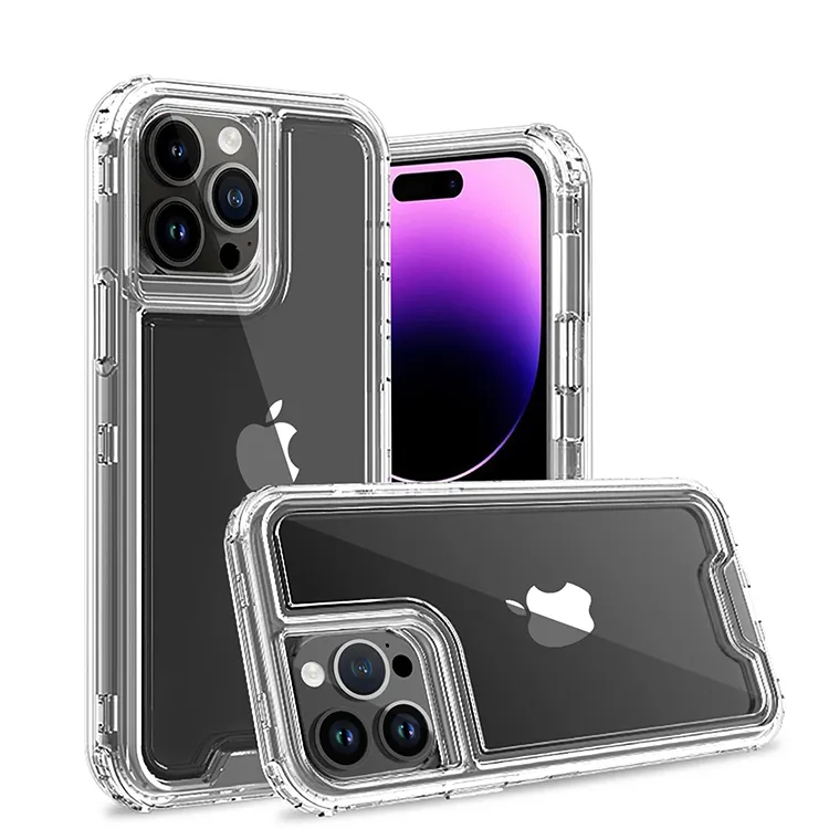 Para Tecno Spark Go 2024/20 Pro 3 capas a prueba de golpes cristal transparente suave TPU 360 funda de teléfono móvil para Iphone diseñador