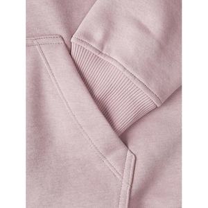 Vente en gros de sweat-shirt surdimensionné pour femmes 420 g/m², logo personnalisé, impression en relief lourde avec logo sur le devant, veste à capuche en tricot d'hiver - Product Image 5