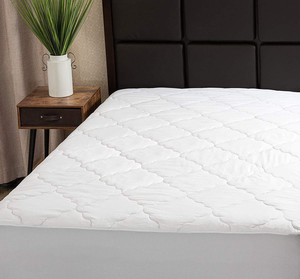Protège-Matelas <span class=keywords><strong>Anti</strong></span>-Punaises <span class=keywords><strong>de</strong></span> <span class=keywords><strong>Lit</strong></span> Imperméable Matelassé 200TC 100% Polyester/Bambou/Coton Toutes Saisons – Vente Flash - Product Image 3