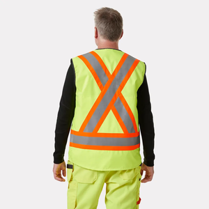 男士反光荧光涤纶背心（大码） - Product Image 2