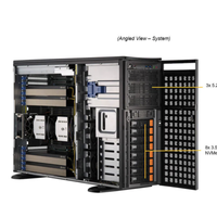 Nouvelle station de travail GPU SYS-741GE-TNRT 4x RTX 6000 Processeur Blackwell Double Xeon Silver Machine IA Deep Learning en stock