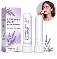 Inhalateur nasal doux OEM Gardenia, portable, parfum floral, aromathérapie, bâtonnet nasal, rafraîchissement doux, inhalateur nasal aux huiles essentielles