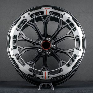 Forged <b>Wheel</b> Three-Piece Structure Aluminum Alloy 18-21 InchesInch 5x112 5x114.3 Spokes Aftermarket Manufacturing - Product Image 3