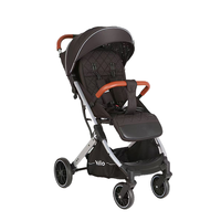 Poussette pliable légère Kidilo V3 pour bébés, cadre en acier inoxydable, capacité de charge de 20 kg, pour les enfants de 0 à 3 ans, chariot de voyage