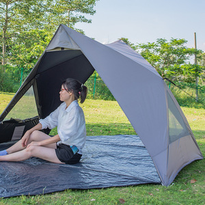Quick Automatic <b>Opening</b> Pop <b>Up</b> Tent Trigone V Type 2000-3000mm Waterproof Polyester Summer Outdoor Camping Shelter - Product Image 1