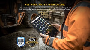 5G Rugged <b>Tablet</b> Ulefone Armor Pad 4 Ultra IP68/IP69K LED Light 11800mAh Battery, Fast Charging 16GB+256GB 50MP - Product Image 3