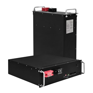 Batterie lithium-ion 100Ah 48V montée en rack, systèmes de stockage d'énergie solaire, fonctionnement à haute température, température de fonctionnement 0-55°C - Product Image 3