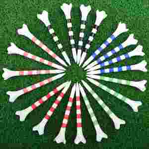 Tee de Golf de 4 Puntas, 83 mm, Plástico ABS, 5 Colores Disponibles, Venta al por Mayor para Accesorios de Entrenamiento de Golf - Product Image 1