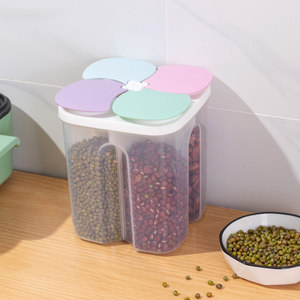 <strong>Kitchen</strong> Grain <strong>Storage</strong> Box Sealed Tank Compartment Food Grade <strong>Storage</strong> <strong>Jar</strong> <strong>Kitchen</strong> <strong>Storage</strong> Container Multi-functional Grain <strong>Jar</strong> - Product Image 6