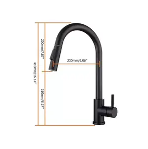 <span class=keywords><strong>Aida</strong></span>-grifo de cocina inteligente de alta calidad, grifo giratorio de 360 grados con Sensor táctil para fregadero - Product Image 6