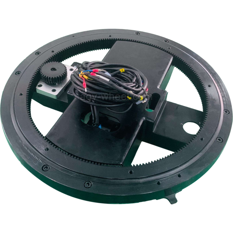 3T DC Motor Shock Absorbing Wheel Intelligent Suspension Steering 1500KG
