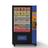 Distributeur automatique réfrigéré grande capacité R290 pour boissons froides et autres, écran tactile 22 pouces, conforme ADA, marché européen, compatible SDK