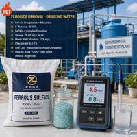 Sulfato de Hierro de Calidad Superior, Sulfato Ferroso 98%, Certificado ISO 9001 SGS