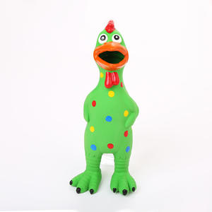 Jouet pour chien en <span class=keywords><strong>latex</strong></span> non toxique à pois, modèle poulet, haute qualité 2026 - Product Image 5