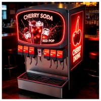 Affiche publicitaire EL pour réfrigérateurs et congélateurs. À coller sur la porte, le panneau latéral ou le dessus. pour les promotions de boissons et de glaces