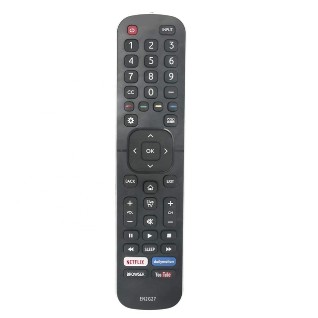 EN2G27 Replaced Remote Control Fit for Hisense TV 65H10B 50H7GB 43H5C 43H7C 50H5C 55H7B 55H8C 5H9B 65H7B 50H6B 50H8C 55H5C 55H6B