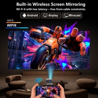 Mini Proyector Inteligente AOKANG A10, Android 14, Allwinner JM-P1, 180 ANSI, 720P Nativo, WiFi 5G, Precio de Fábrica