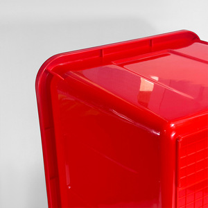 Storage Box Rectangle PP Plastic Stackable Water Tank Breeding Box Household Storage <b>Bins</b> - Product Image 2