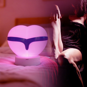 Lãng mạn RGB <span class=keywords><strong>LED</strong></span> Glow Đèn Tình Yêu ánh sáng Tán Tỉnh bầu không khí cặp vợ chồng bedhead niềm đam mê ánh sáng lãng mạn cặp vợ chồng hỗ trợ tình dục ánh sáng - Product Image 4