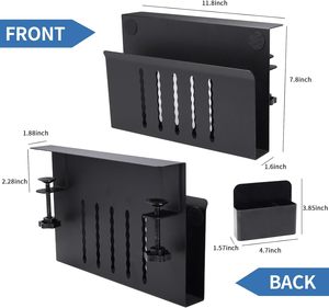 Văn Phòng Bàn Bên Lưu Trữ Giá Không Có Khoan Máy Tính Xách Tay Chủ Dễ Dàng Lắp Ráp Dưới Bàn Lưu Trữ Treo Tổ Chức - Product Image 4