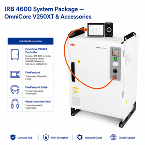 Robot industriel ABB <span class=keywords><strong>IRB</strong></span> <span class=keywords><strong>4600</strong></span> à 6 axes, charge utile de 40 kg, portée de 2,55 m, pour assemblage, fonderie et applications en salle blanche (2+). - Product Image 2