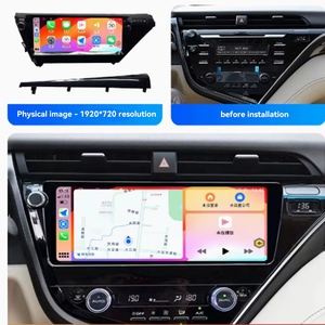 2DIN Android đài phát thanh xe đa phương tiện Máy nghe nhạc cho Toyota Camry 2018 2019 xe Stereo autoradio đầu đơn vị GPS NAVI - Product Image 4