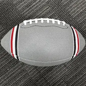 Support logo customization Leather material Competition use rugby ball american football