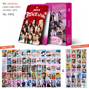 Vente en gros KPOP <span class=keywords><strong>TWICE</strong></span> 92 pièces/boîte, tous les albums, cartes Lomo, cartes individuelles, album HARE HARE, Nayeon, Tzuyu, Sana, <span class=keywords><strong>Momo</strong></span>, boîte cadeau pour fans ONCE - Product Image 6
