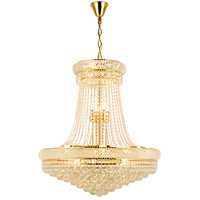 Lustre de villa personnalisé pour hall d'hôtel de luxe européen, extra large, 2 couches, lustres d'escalier en cristal K9 pour mariage