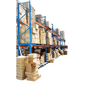 Estanterías Apilables de Alta Resistencia Directas de Fábrica, Estanterías Selectivas con Recubrimiento en Polvo para Sistemas de Almacenamiento en Almacenes - Product Image 1