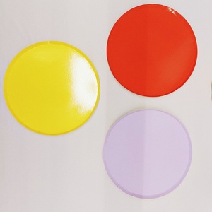 DAMAI Special Shaped Colorful 9inch Birthday Party <b>Tableware</b> Plain Colour <b>Disposable</b> Party Paper Plate - Product Image 6