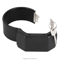 Bracelet GPS Megastek pour détenus en liberté conditionnée, alerte 4G, appel SOS, GPS GLONASS WiFi, intérieur/extérieur, étanche, géolocalisation, anti-effraction, application iOS 1 an