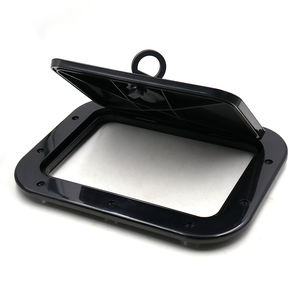 Escotilla <span class=keywords><strong>de</strong></span> Acceso para <span class=keywords><strong>Cubierta</strong></span> Marina, Escotilla <span class=keywords><strong>de</strong></span> Inspección Extraíble con Pestillo para <span class=keywords><strong>Barco</strong></span>, Kayak, Canoa, Escotilla <span class=keywords><strong>de</strong></span> Acceso Marina Blanca y Negra con Cerradura - Product Image 5