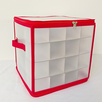 Organisateur pliable en tissu plastique transparent pour fenêtre, protection sécurisée, anti-poussière, gain de place, lot de 64, excellent rapport qualité-prix
