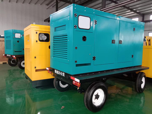 Refroidissement par eau mobile diesel de type silencieux Weichai 30kW haute performance 3 phases 50/60Hz ATS pour l'alimentation de secours - Product Image 4