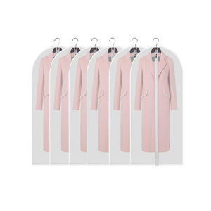 Housses anti-poussière de voyage imperméables à l'eau pour <span class=keywords><strong>robe</strong></span> et <span class=keywords><strong>robe</strong></span>, housse de rangement rose étui de protection pour vêtements de mariage/ - Product Image 4