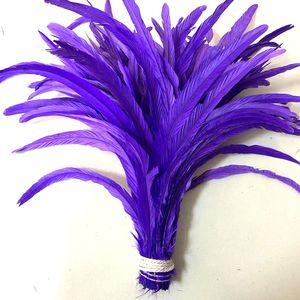 ขายส่ง 40-45 ซม.ย้อมหางไก่ขนไก่ขนไก่สําหรับชุดงานรื่นเริง - Product Image 3