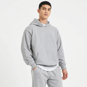 Sweat à capuche élégant pour homme 100% coton, décontracté, chaud pour l'hiver, confortable, tissu doux, imprimé numérique, plusieurs tailles, uni teint - Product Image 1