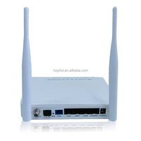 XPON ONU Original 1GE + 3FE + 1VOIP + WIFI GPON EPON Gigabit USB Antena 5DB ONT EG8141A5 Versión en Inglés más barata