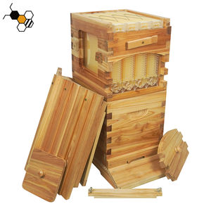 Nueva condición automática Bee Castle Hive Casas de Peine de <span class=keywords><strong>miel</strong></span> de madera y caja de panal para almacenamiento de casete de <span class=keywords><strong>miel</strong></span> - Product Image 2