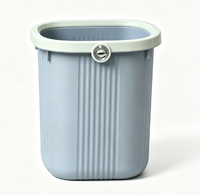 Poubelle en plastique à prix compétitif, poubelle écologique pour la maison et la cuisine