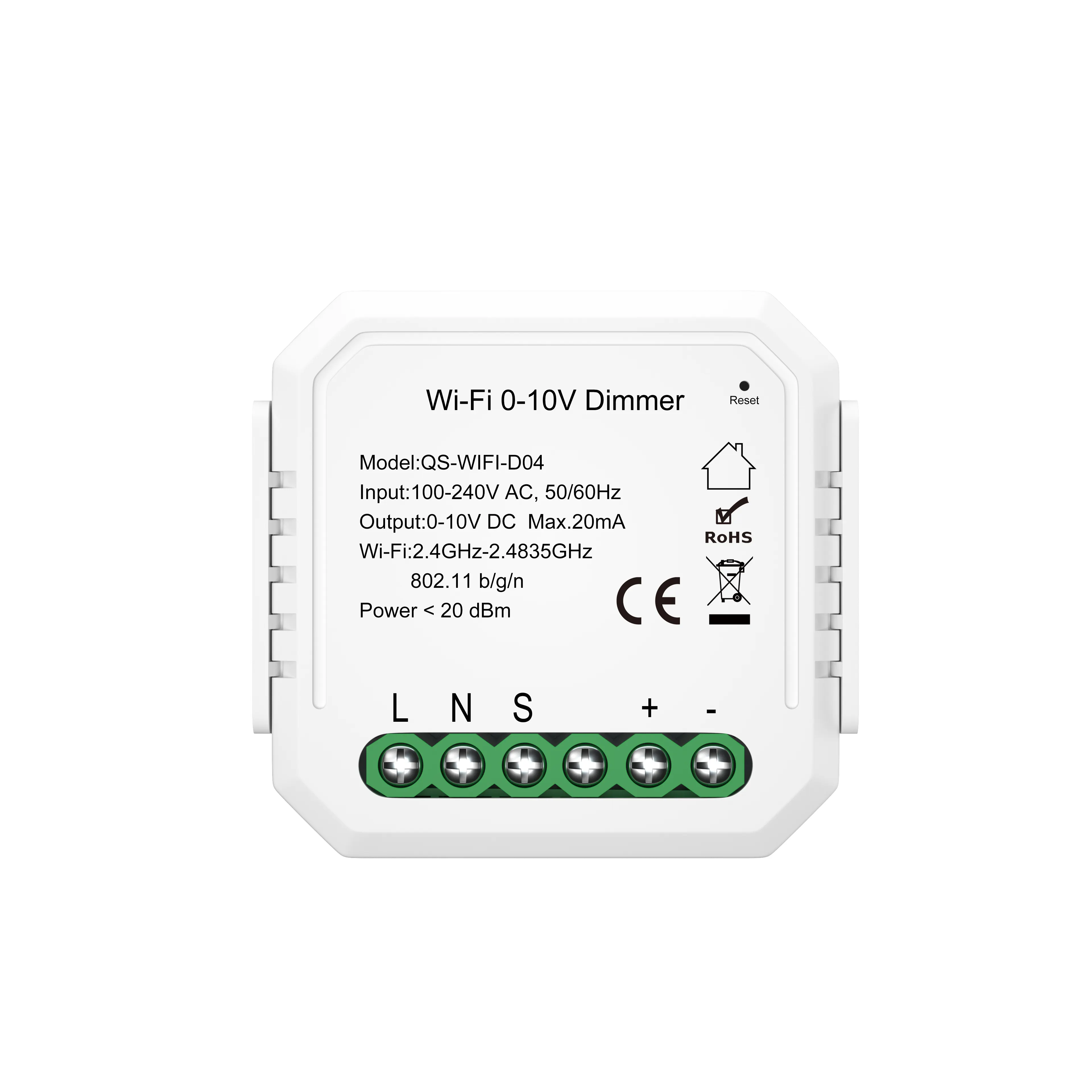 Neu einführung Smart Dimmer 0-10V Home Automation Wireless Control Dimm licht WIFI Smart 0-10V Dimmer modul