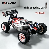 HOSHI N517C Frenzy Voiture RC Tout-Terrain 1/12 70km/h 4x4 Brushless Plaque Inférieure en Plastique ESC 45A RTR Chargeur Expert Drifting 2.4GHz