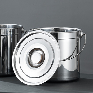 Marmite de cuisson commerciale moderne grande capacité en acier inoxydable 304 avec longue poignée - Product Image 6